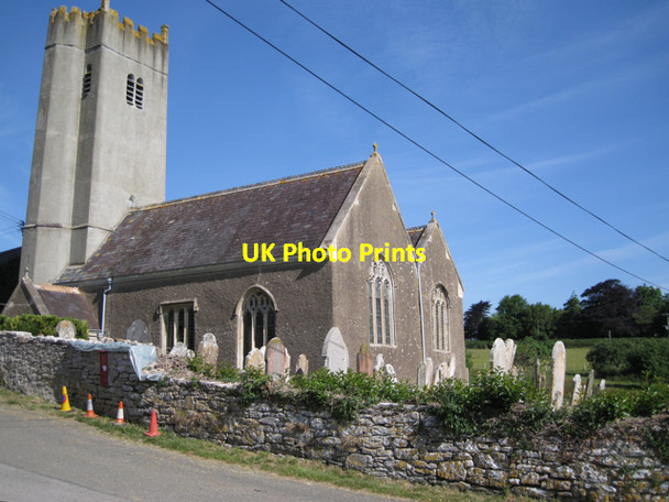 Photo 6"x4" St John's Church, Woodland Wotton Cross\/SX8069 c2010