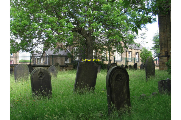 Photo 6"x4" Elsecar - school from churchyard Elscar c2010