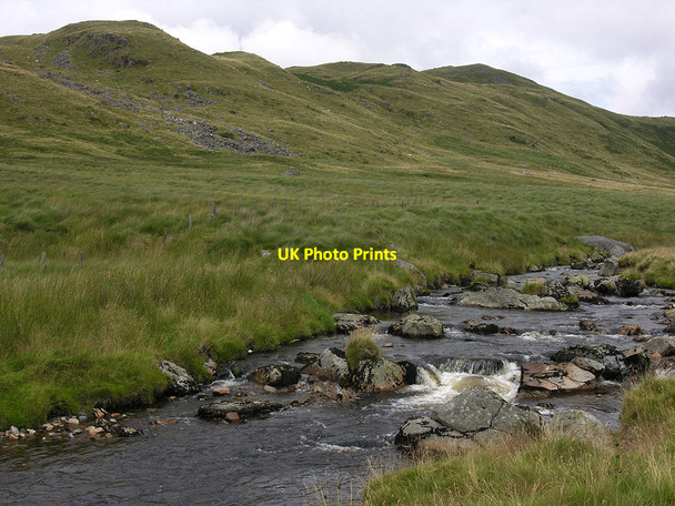 Photo 6"x4" Afon Hengwm Banc Llechwedd-mawr c2005