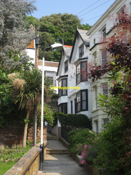 Photo 6"x4" Houses at Cobourg Place Hastings\/TQ8110 c2010