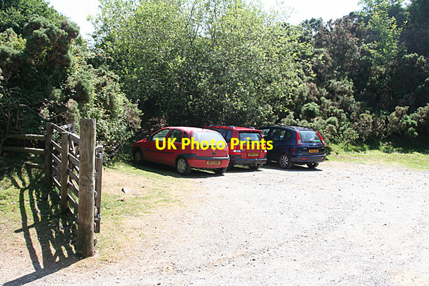 Photo 6"x4" Holne: old quarry car park Holne c2010