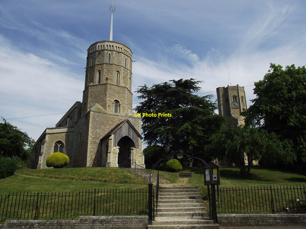 Photo 6"x4" St Mary And  St Cyriac And St Julitta Swaffham Prior Commercial End c2010