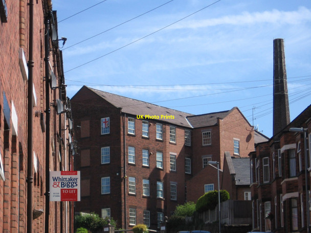 Photo 6"x4" Leek - mill at top of John Street Leek\/SJ9856 c2010