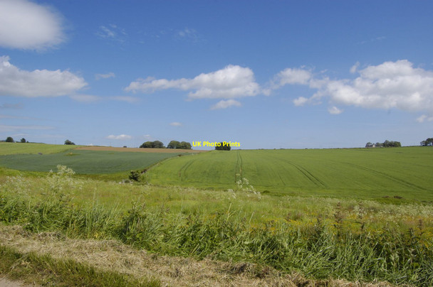 Photo 6"x4" View over the fields Sittyton c2010