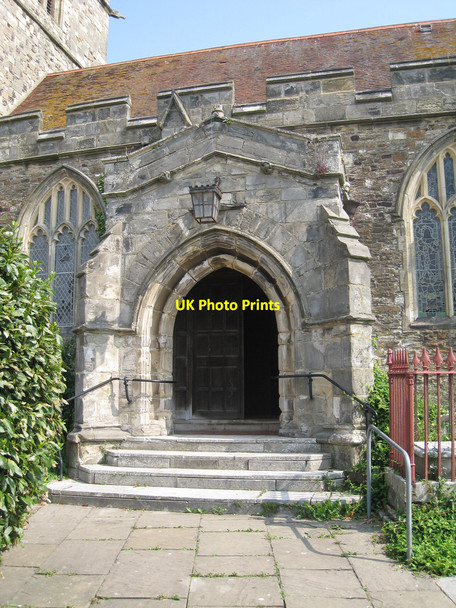 Photo 6"x4" Entrance to St Clement's Church Hastings\/TQ8110 c2010