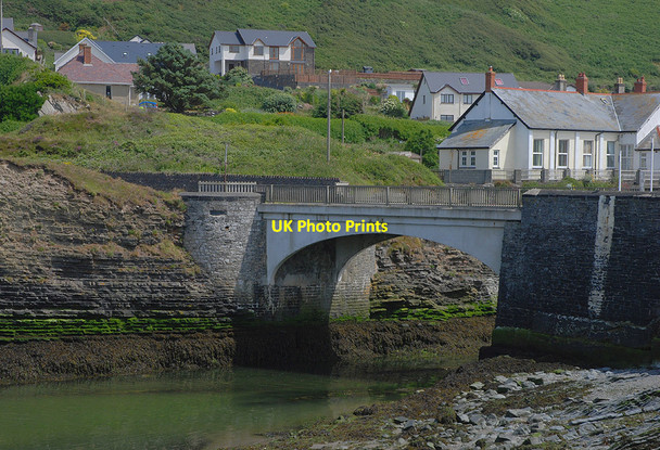 Photo 6"x4" The Ystwyth bridge at Trefechan Aberystwyth c2010