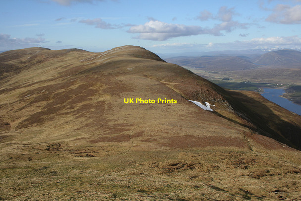 Photo 6"x4" Col on the Fara ridge Allt Coire na Ceardaich c2010