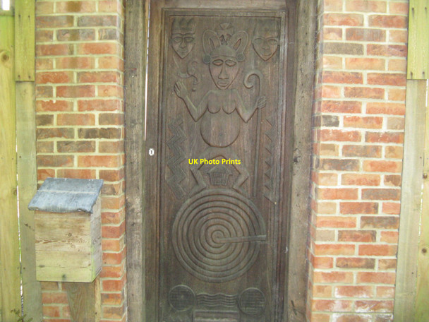 Photo 6"x4" Unusual gate on private residence at Upper Norwood Upper Norwood\/SU9317 c2010