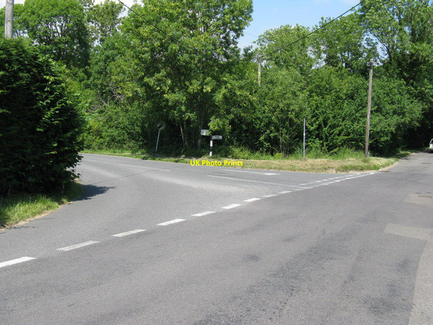 Photo 6"x4" T junction in Graffham Graffham c2010