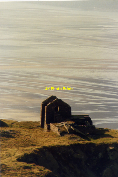 Photo 6"x4" Winch house, Penmaenmawr Quarry Llanfairfechan c1994