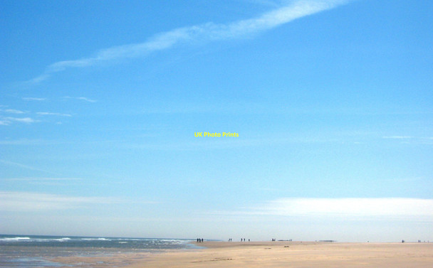Photo 6"x4" Bamburgh beach Bamburgh c2010