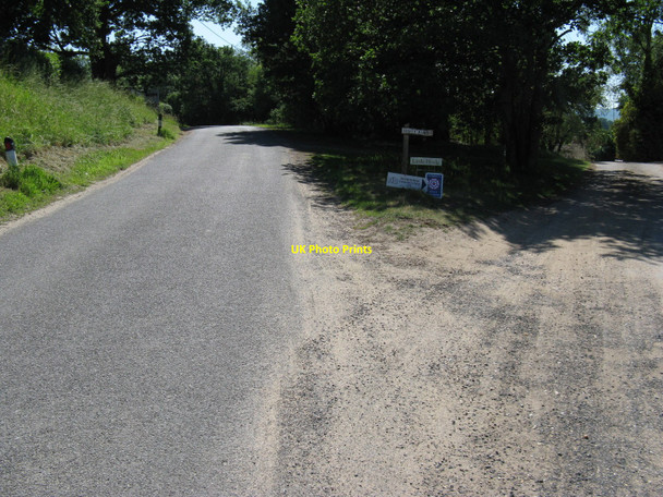 Photo 6"x4" Track leading off Hoyle Lane Hoyle\/SU9018 c2010