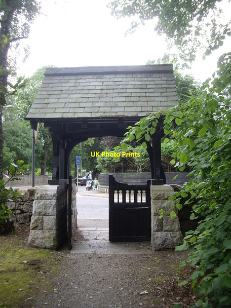 Photo 6"x4" Lych Gate, St Thomas Church Aboyne c2010