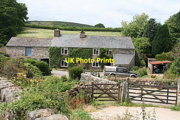 Photo 6"x4" Widecombe in the Moor: Cockingford Higher Dunstone c2010