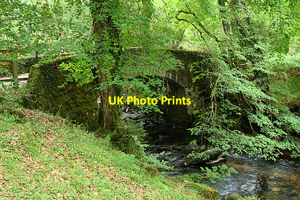 Photo 6"x4" Widecombe in the Moor: Buckland Bridge Poundsgate c2010