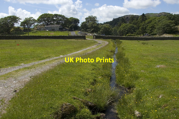 Photo 6"x4" Road to Turner Hall Farm Seathwaite\/SD2296 c2010