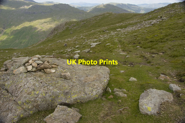 Photo 6"x4" Footpath to Little Carrs and Hell Gill Pike Cockley Beck\/NY2401 c2010