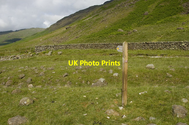 Photo 6"x4" Footpath along Wrynose Bottom Cockley Beck\/NY2401 c2010