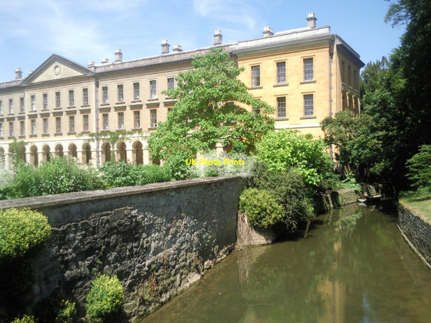 Photo 6"x4" Magdalen College from the Cherwell Oxford\/SP5106 c2010