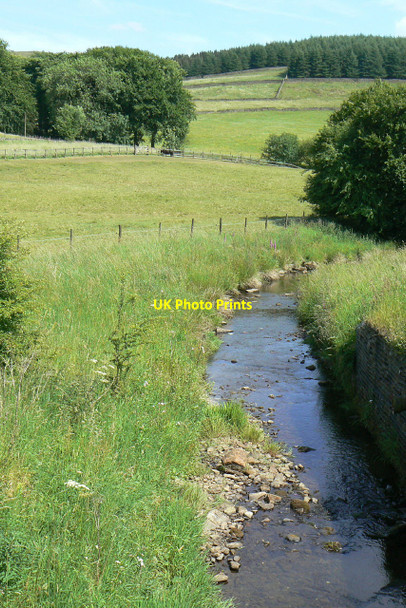 Photo 6"x4" Clough Brook Macclesfield Forest c2010