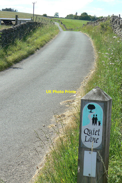 Photo 6"x4" Quiet Lane Macclesfield Forest c2010