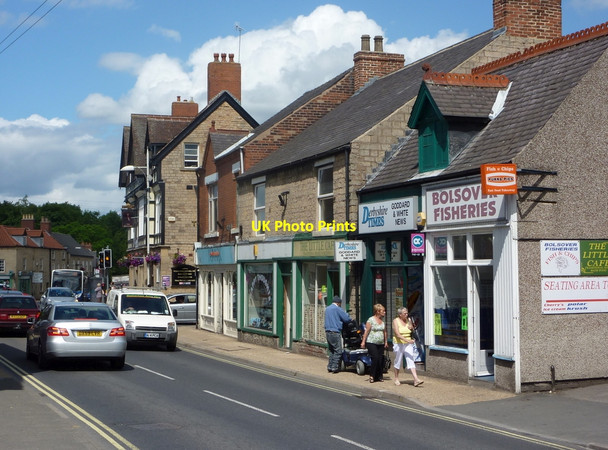 Photo 6"x4" Town End shops in Bolsover Bolsover c2010
