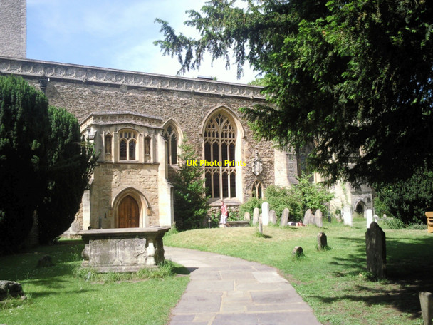 Photo 6"x4" Churchyard of St Peter in the East, Oxford Oxford\/SP5106 c2010