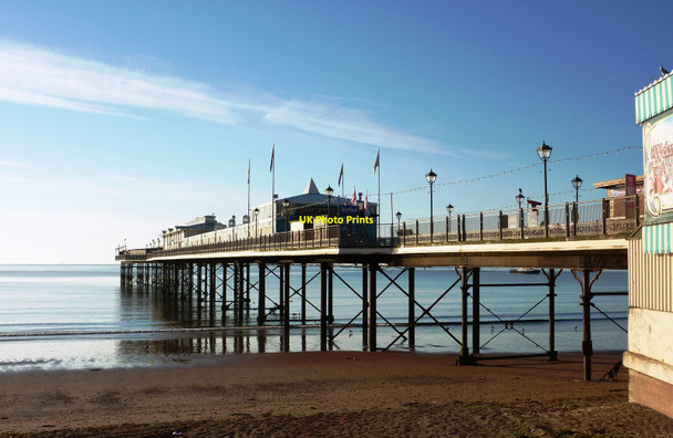 Photo 6"x4" Paignton Pier, early morning Paignton c2010