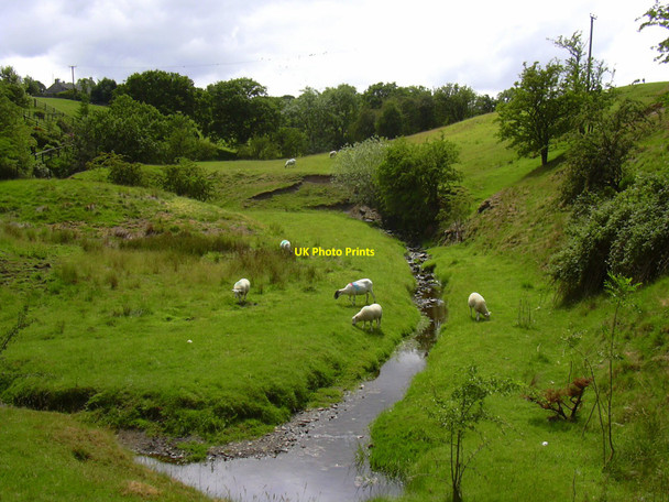 Photo 6"x4" Stream, Colne Road, Trawden Trawden c2010