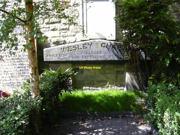 Photo 6"x4" Trawden Wesley Chapel Site Trawden c2010