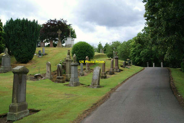 Photo 6"x4" Denny and Dunipace Cemetery Denny c2010