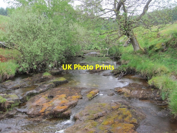 Photo 6"x4" Blacka Burn Stonehaugh c2010 P2
