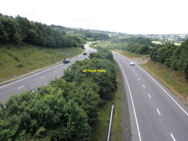 Photo 6"x4" The A30, south of Okehampton Okehampton c2010