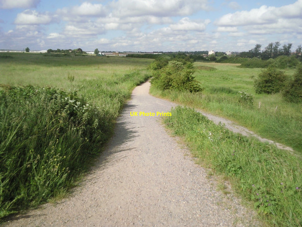 Photo 6"x4" Looking back along Moat Lane towards Slade Green Crayford\/TQ5174 c2010