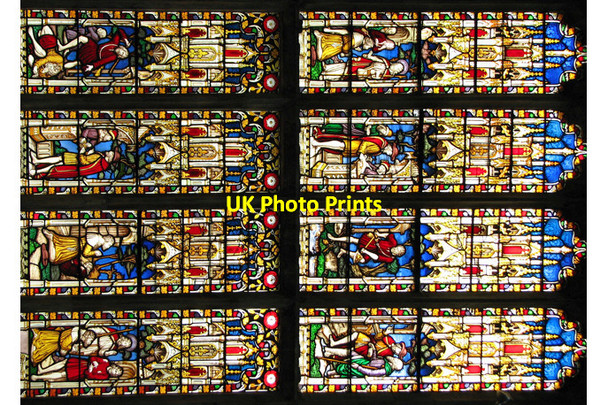 Photo 6"x4" St Nicholas' Chapel in Kings Lynn - C19 stained glass King's Lynn c2010