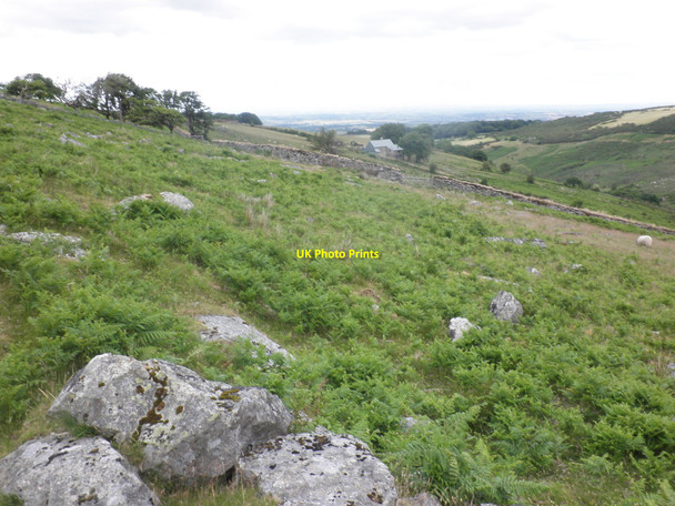 Photo 6"x4" View towards Higher Halstock Belstone c2010