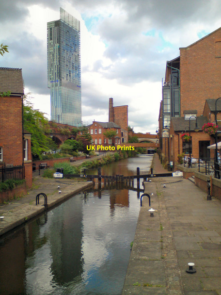 Photo 6"x4" Rochdale Canal at Castlefield Manchester c2010