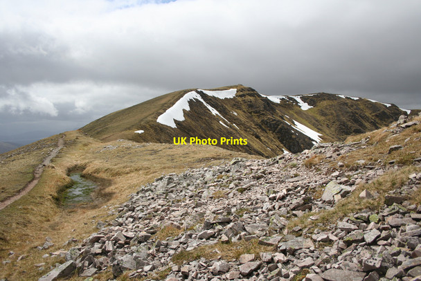 Photo 6"x4" Pool on the ridge to Beinn Eibhinn Lochan a' Ch\u00e0rra Mh\u00f2ir c2010