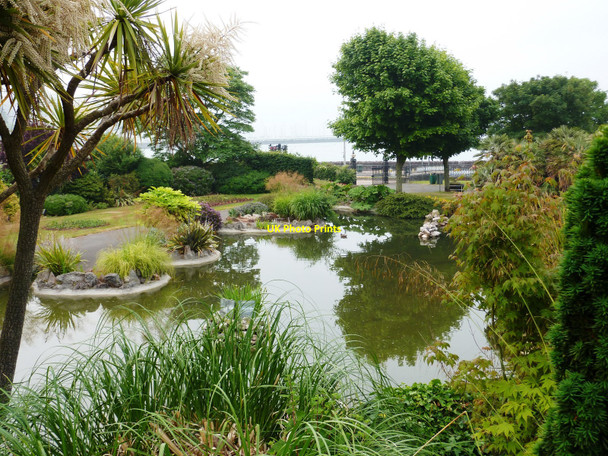 Photo 6"x4" Ornamental pond, near Torre Abbey, Torquay Torquay c2010