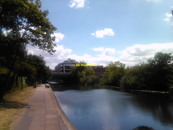 Photo 6"x4" St Pancras Way bridge on the Regent's Canal Camden Town c2010