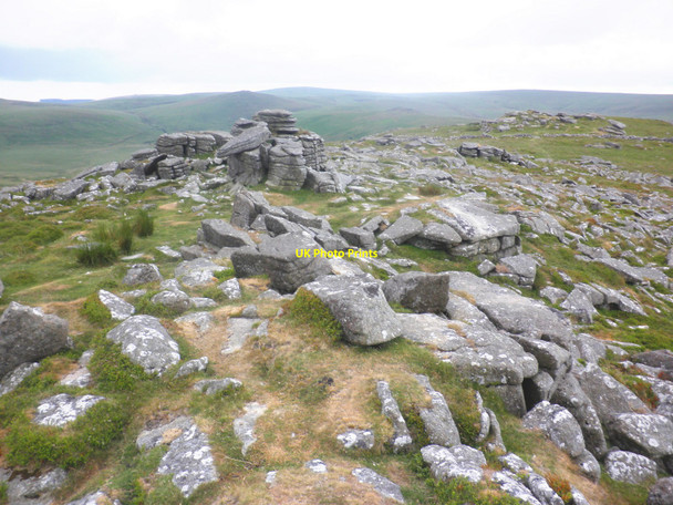 Photo 6"x4" The rocky summit of Belstone Tor Belstone c2010