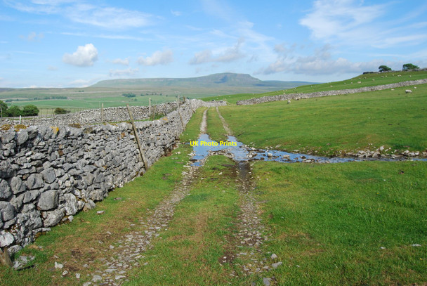 Photo 6"x4" Ford on bridleway near Borrins Selside\/SD7875 c2010