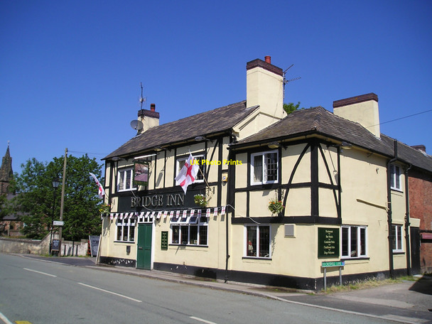 Photo 6"x4" The Bridge Inn Pub, Brewood Brewood c2010