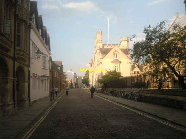 Photo 6"x4" Merton Street, Oxford on a summer's evening Oxford\/SP5106 c2010
