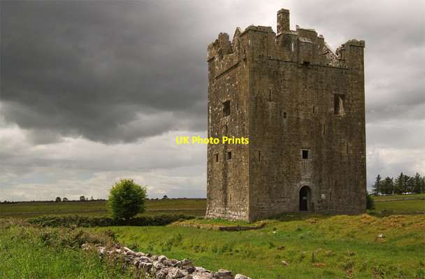 Photo 6"x4" Castles of Connacht: Isert Kelly, Galway (1) Kilchreest c2010