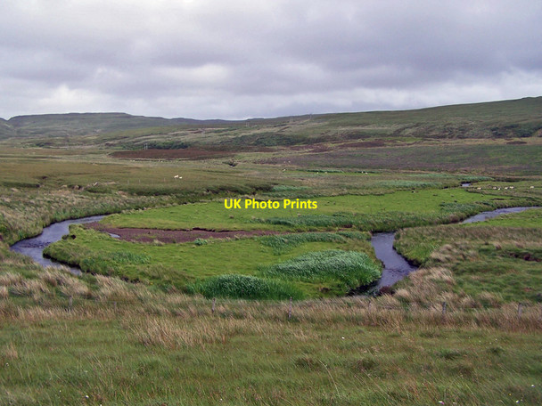 Photo 6"x4" Meander in the River Ose Balmeanach\/NG3243 c2010