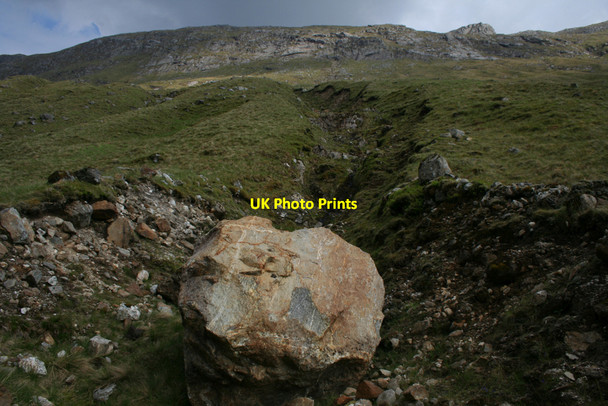 Photo 6"x4" Avalanche gully Druim Coire a' Bheithe c2010