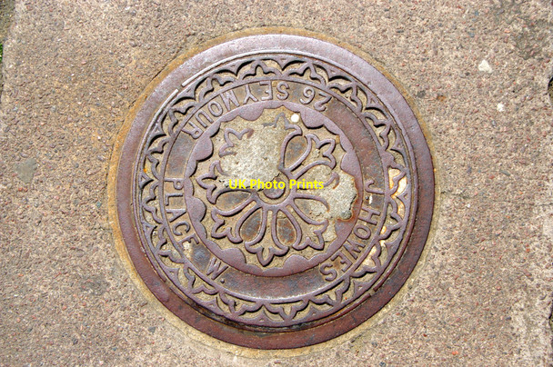 Photo 6"x4" Coal Hole Cover, Wyndham Place, London NW1 Westminster c2010