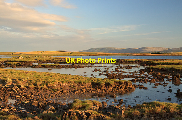 Photo 6"x4" Galway Bay from the road to Tawin Island Doorus c2010