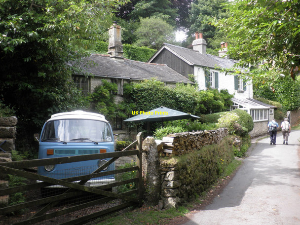 Photo 6"x4" Cottages, near Belstone Belstone c2010